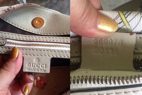 how do you know if gucci is real or fake|check gucci serial number.